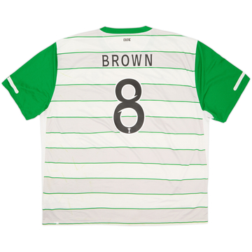 2011-12 Celtic Away Shirt Brown #8 - 5/10 - (3XL)
