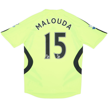 Camiseta de visitante del Chelsea 2007-08 Malouda #15 - 8/10 - (S)