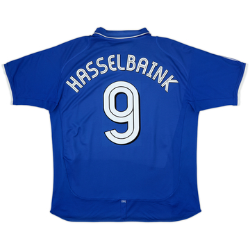2001-03 Chelsea Home Shirt Hasselbaink #9 - 6/10 - (XL)