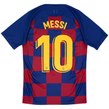 2019-20 Barcelona Home Shirt Messi #10 - 8/10 - (S)