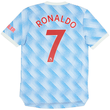 2021-22 Manchester United Authentic Away Shirt Ronaldo #7 - 9/10 - (S)