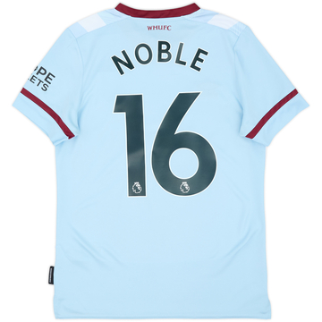 2021-22 West Ham Away Shirt Noble #16 - 8/10 - (S)
