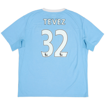 2009-10 Manchester City Home Shirt Tevez #32 - 5/10 - (XL)