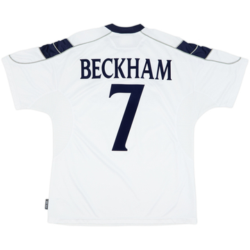 1999-00 Manchester United Third Shirt Beckham #7 - 8/10 - (L)