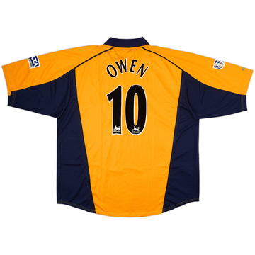 2000-02 Liverpool 'FA Cup Final' Away Shirt Owen #10 (XL)