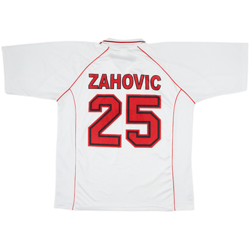 1999-00 Olympiakos Away Shirt Zahovic #25 - 8/10 - (M)