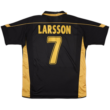 2003-04 Celtic Away Shirt Larsson #7 - 6/10 - (XL)