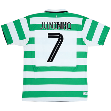 2004-05 Celtic Home Shirt Juninho #7 - 6/10 - (L)