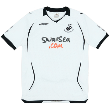2008-09 Swansea Home Shirt - 6/10 - (13-14 Years)