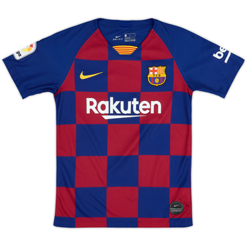 2019-20 Barcelona Home Shirt - 10/10 - (M.Boys)