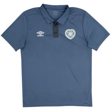 2018-19 Hearts Umbro Polo Shirt - 9/10 - (M)