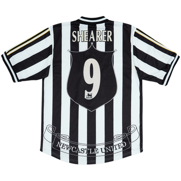 1997-99 Newcastle Home Shirt Shearer #9 - 8/10 - (M)