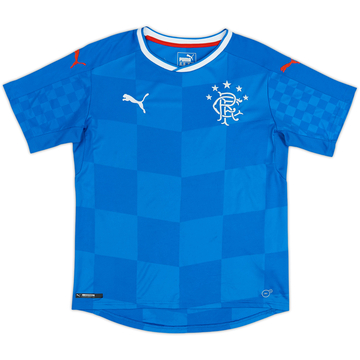 2016-18 Rangers Home Shirt - 9/10 - (L.Boys)