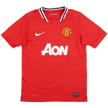 2011-12 Manchester United Home Shirt - 5/10 - (M.Boys)