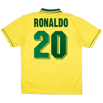 1994 Brazil Home Shirt Ronaldo #20 - 7/10 - (XL)