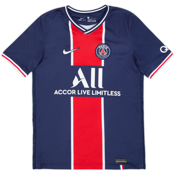 2020-21 Paris Saint-Germain Home Shirt - 9/10 - (11-12 Years)