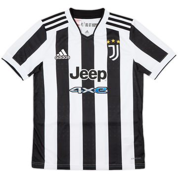 2021-22 Juventus Home Shirt - 7/10 - (M.Boys)