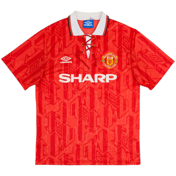 1992-94 Manchester United Home Shirt #11 - 5/10 - (M)