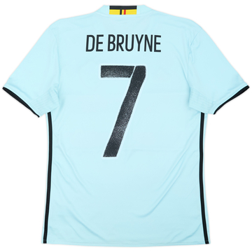 2016-17 Belgium Away Shirt De Bruyne #7 - 6/10 - (S)