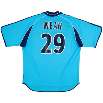 2000-01 Olympique Marseille Away Shirt Weah #29 - 7/10 - (L)