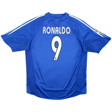 2004-05 Real Madrid Third Shirt Ronaldo #9 - 7/10 - (L)