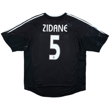 2004-05 Real Madrid Away Shirt Zidane #5 - 4/10 - (XL)