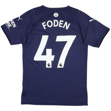 2021-22 Manchester City Third Shirt Foden #47 - 7/10 - (S)