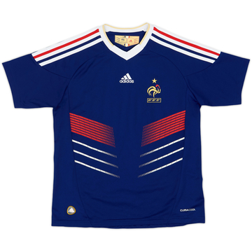 2009-10 France Home Shirt - 10/10 - (M.Boys)