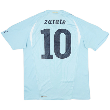 2009-10 Lazio Home Shirt Zarate #10 - 5/10 - (L)