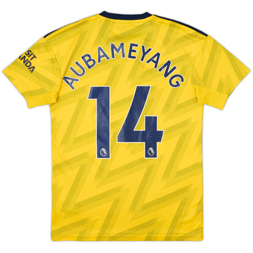 2019-20 Arsenal Away Shirt Aubameyang #14 - 6/10 - (S)