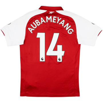 2017-18 Arsenal Home Shirt Aubameyang #14 - 8/10 - (S)