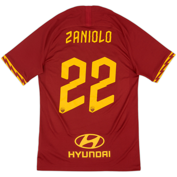 2019-20 Roma Home Shirt Zaniolo #22 - 10/10 - (S)