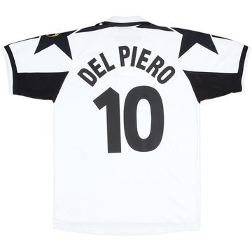 1998-99 Juventus Away Shirt Del Piero #10 - 6/10 - (L)