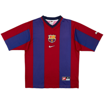 1998-00 Barcelona Basic Home Shirt - 5/10 - (S)