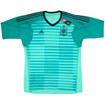 2018-19 Spain Player Issue GK Shirt (XL)