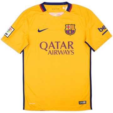 2015-16 Barcelona Away Shirt - 3/10 - (S)