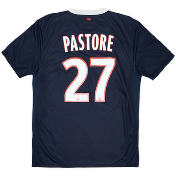 2011-12 Paris Saint-Germain Home Shirt Pastore #27 - 6/10 - (M)