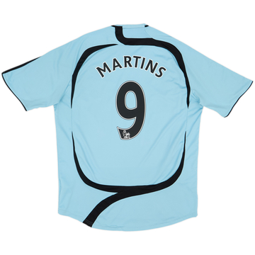 2007-08 Newcastle Away Shirt Martins #9 - 6/10 - (L)