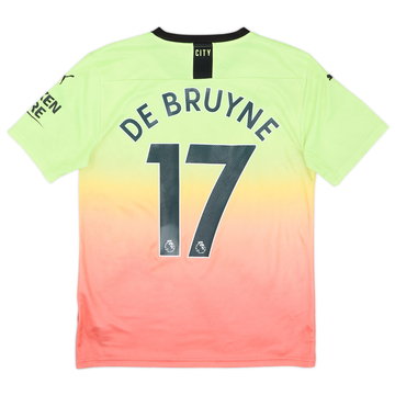 2019-20 Manchester City Third Shirt De Bruyne #17 - 8/10 - (S)