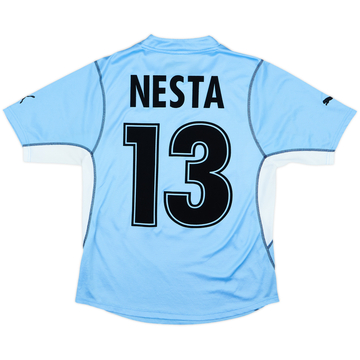 2001-02 Lazio Home Shirt Nesta #13 - 8/10 - (S)