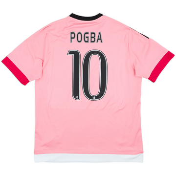 2015-16 Juventus Away Shirt Pogba #10 - 8/10 - (L)