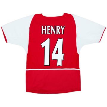 2002-04 Arsenal Home Shirt Henry #14 - 7/10 - (S)