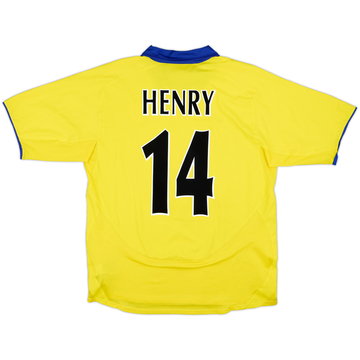 2003-05 Arsenal Away Shirt Henry #14 - 9/10 - (L)