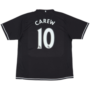 2007-08 Aston Villa Third Shirt Carew #10 - 8/10 - (XL)