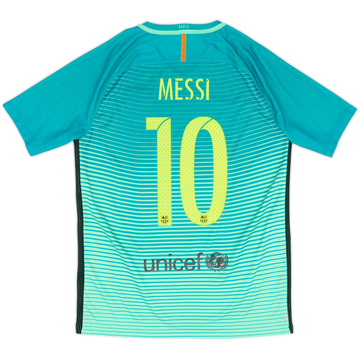 2016-17 Barcelona Third Shirt Messi #10 - 8/10 - (M)