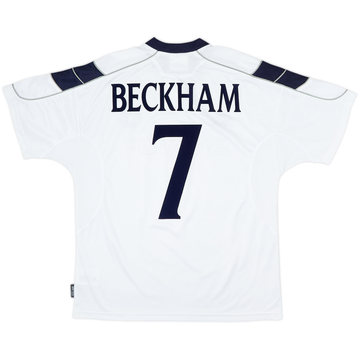 1999-00 Manchester United Third Shirt Beckham #7 - 7/10 - (L)