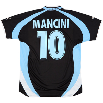 1999-00 Lazio Away Shirt Mancini #10 - 8/10 - (L)