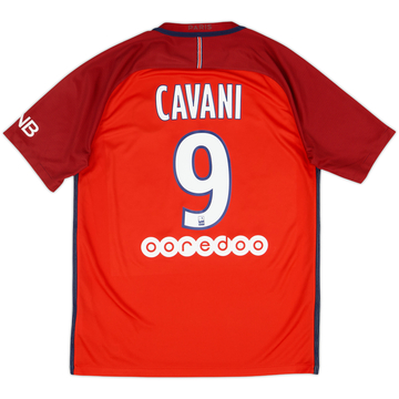 2016-17 Paris Saint-Germain Away Shirt Cavani #9 - 8/10 - (M)