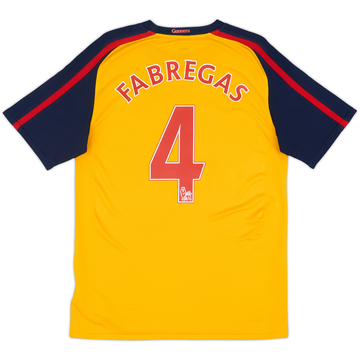 2008-09 Arsenal Away Shirt Fabregas #4 - 8/10 - (S)