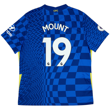 2021-22 Chelsea Home Shirt Mount #19 - 4/10 - (XL)